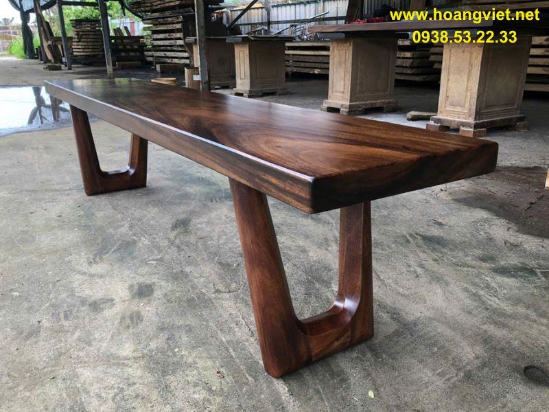 Băng ghế dài gỗ me tây nguyên tấm Băng ghế dài gỗ me tây nguyên tấm