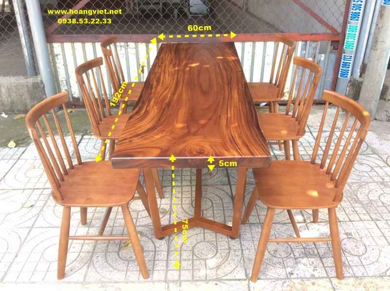 Kích thước bộ bàn ăn 6 ghế concorde Kích thước bộ bàn ăn 6 ghế concorde