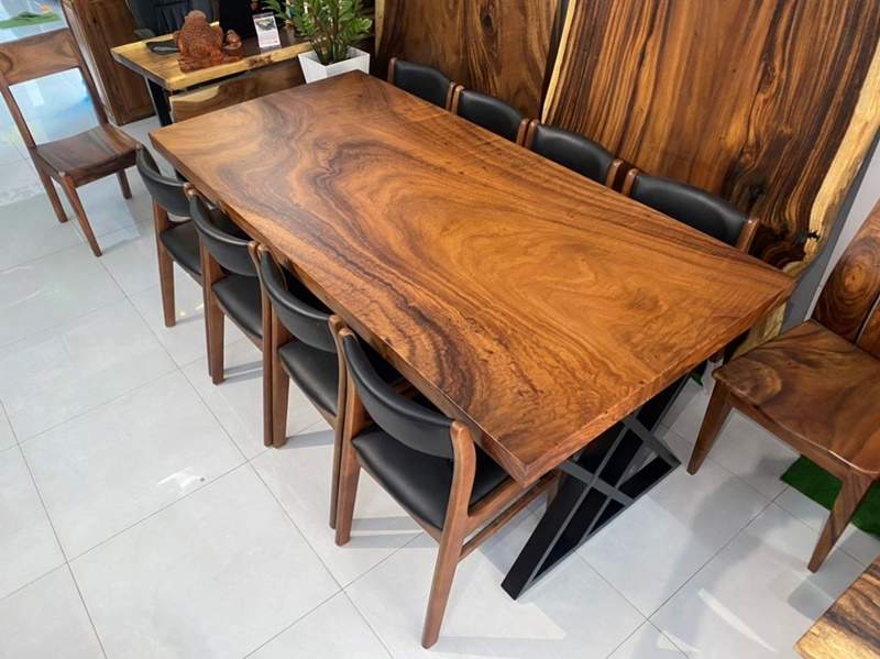 Bộ bàn ăn me tây  ghế bella Bộ bàn ăn me tây  ghế bella