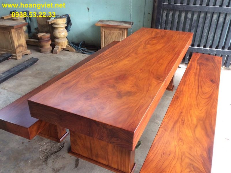 Bộ bàn ghế gỗ me tây nguyên khối k3 Bộ bàn ghế gỗ me tây nguyên khối k3