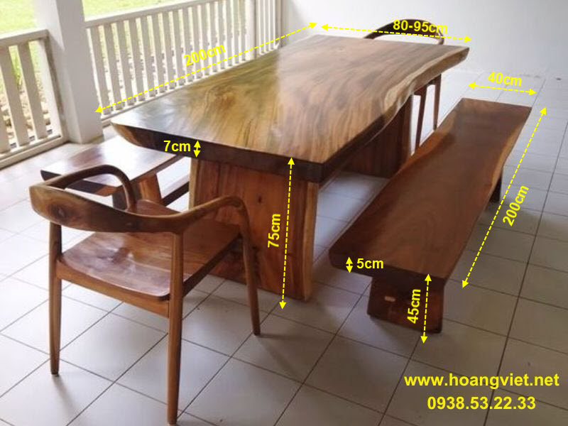 Bộ bàn ghế k3 gỗ me tây nguyên tấm Bộ bàn ghế k3 gỗ me tây nguyên tấm