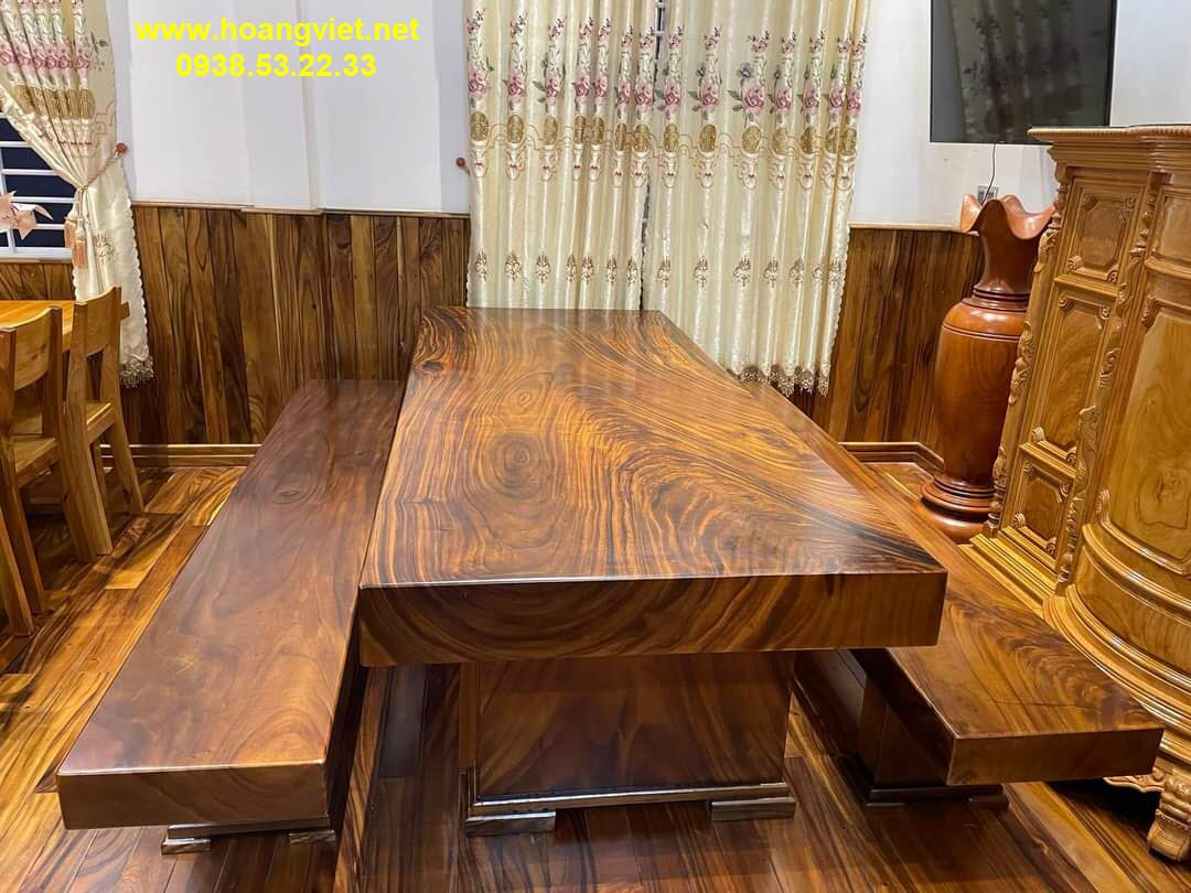 Bộ bàn ghế k3 nguyên khối rộng 1m Bộ bàn ghế k3 nguyên khối rộng 1m