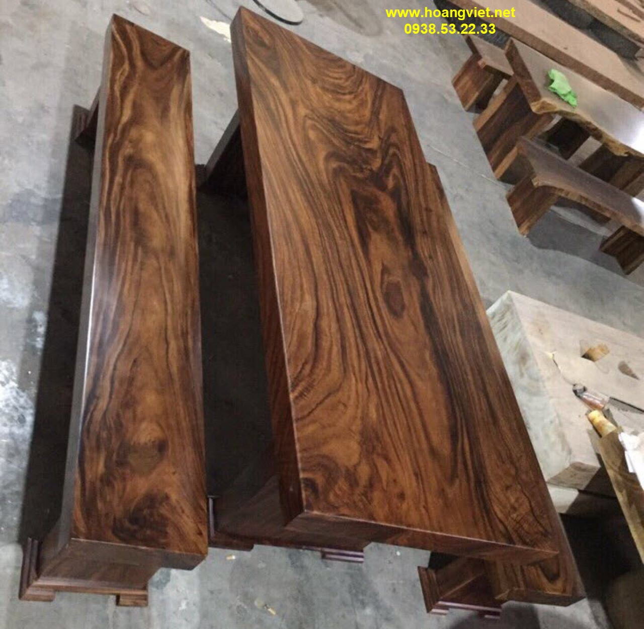 Bộ bàn k3 gỗ me tây Campuchia Bộ bàn k3 gỗ me tây Campuchia