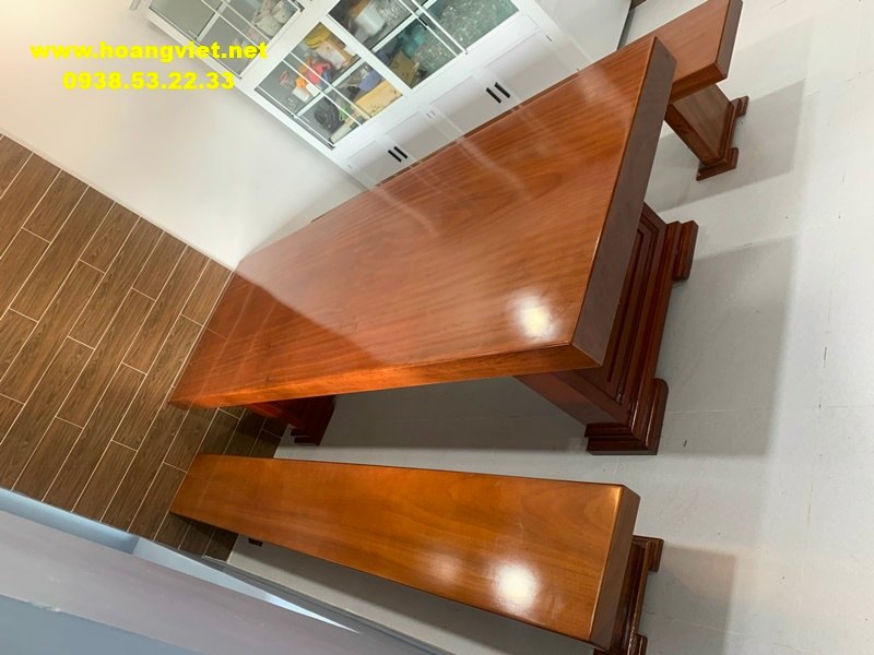 Bộ k3 gỗ gõ đỏ nguyên khối Bộ k3 gỗ gõ đỏ nguyên khối