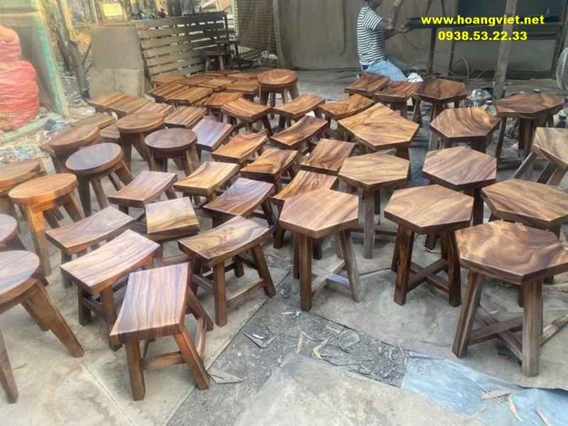 Các loại ghế đôn gỗ  Các loại ghế đôn gỗ