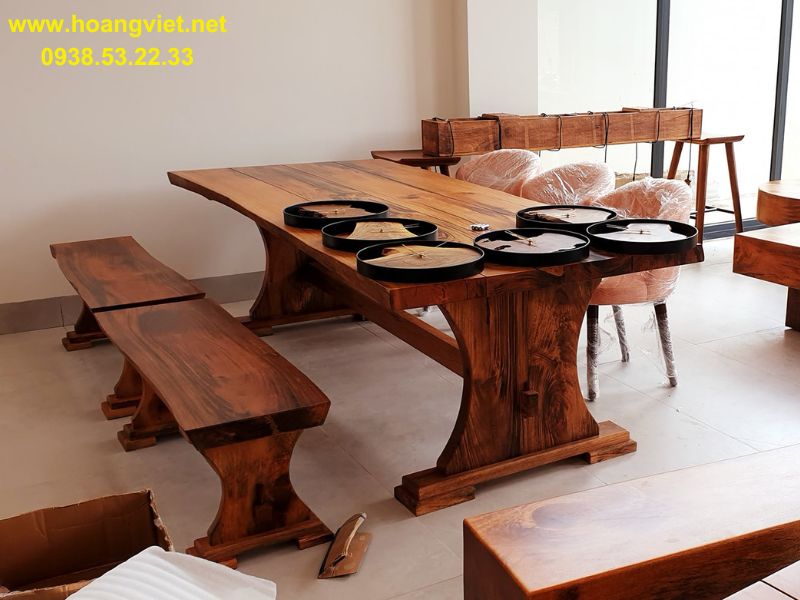 Bàn ăn kết hợp chân gỗ cbg01 Bàn ăn kết hợp chân gỗ cbg01