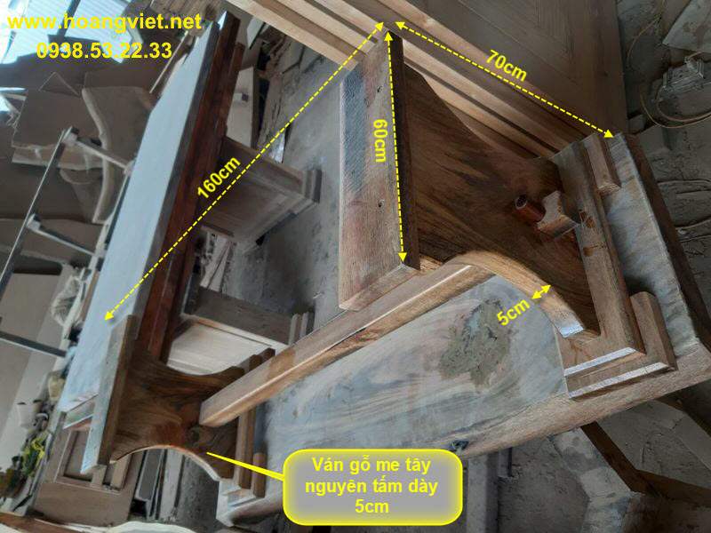 Kích thước chân bàn gỗ cbg01 Kích thước chân bàn gỗ cbg01