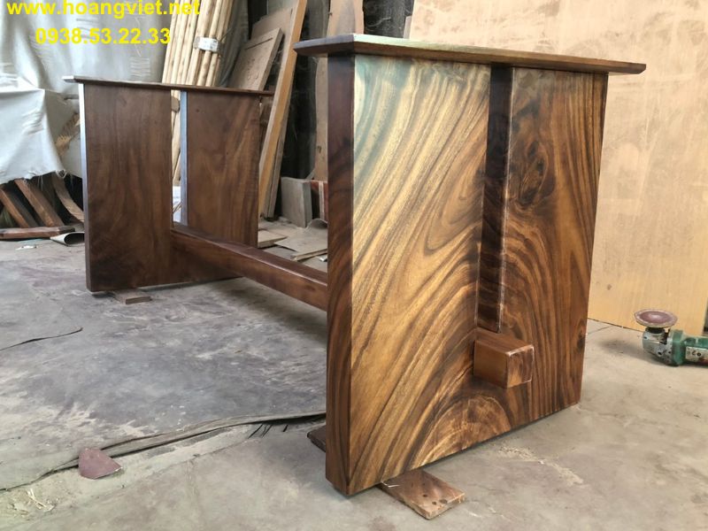 Chan bàn gỗ me tây nguyên khối xẻ rãnh Chan bàn gỗ me tây nguyên khối xẻ rãnh