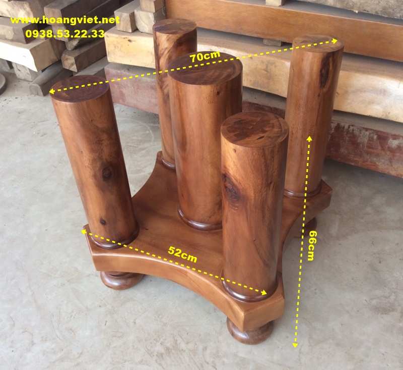 Mẫu chân bàn gỗ tròn đẹp Mẫu chân bàn gỗ tròn đẹp