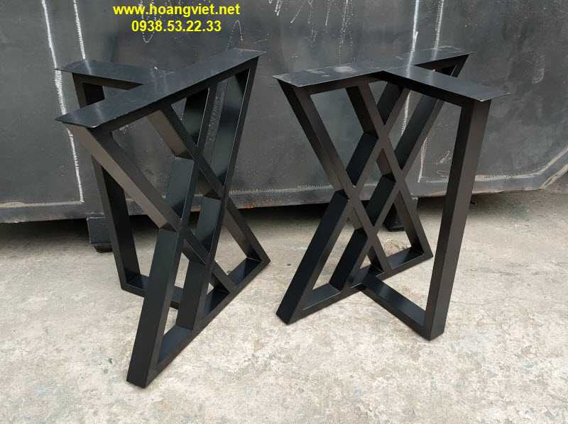 Mẫu chân bàn sắt sơn tĩnh điện đẹp Mẫu chân bàn sắt sơn tĩnh điện đẹp