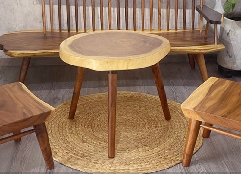 Chân bàn tròn 60cm bằng gỗ  Chân bàn tròn 60cm bằng gỗ