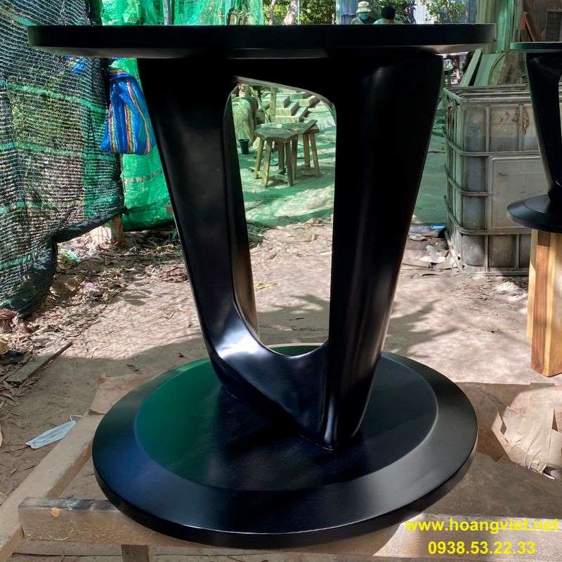 Chân bàn tròn gỗ me tây đẹp và nghệ thuật Chân bàn tròn gỗ me tây đẹp và nghệ thuật