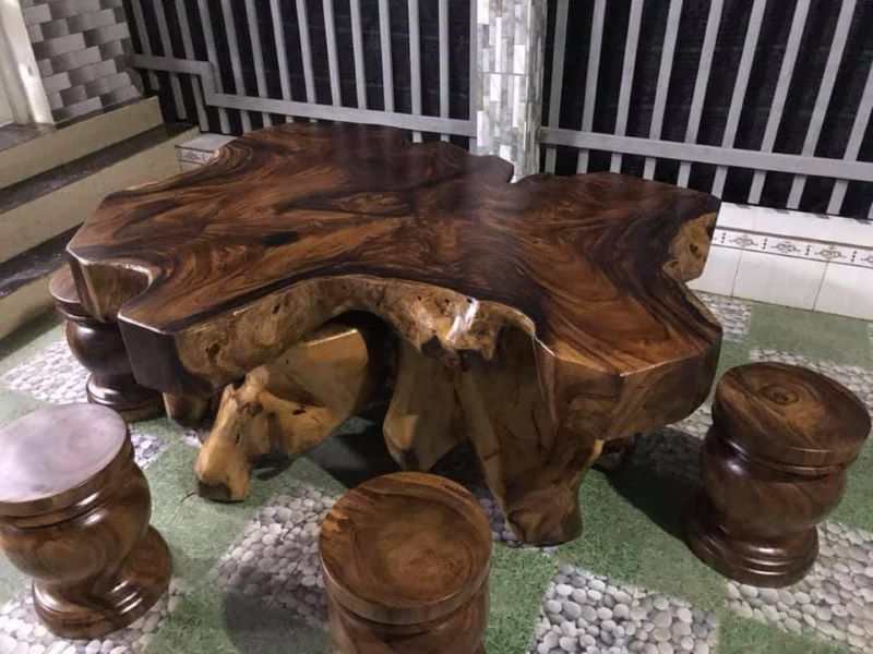 Chân bàn tròn gỗ nghệ thuật và độc đáo Chân bàn tròn gỗ nghệ thuật và độc đáo