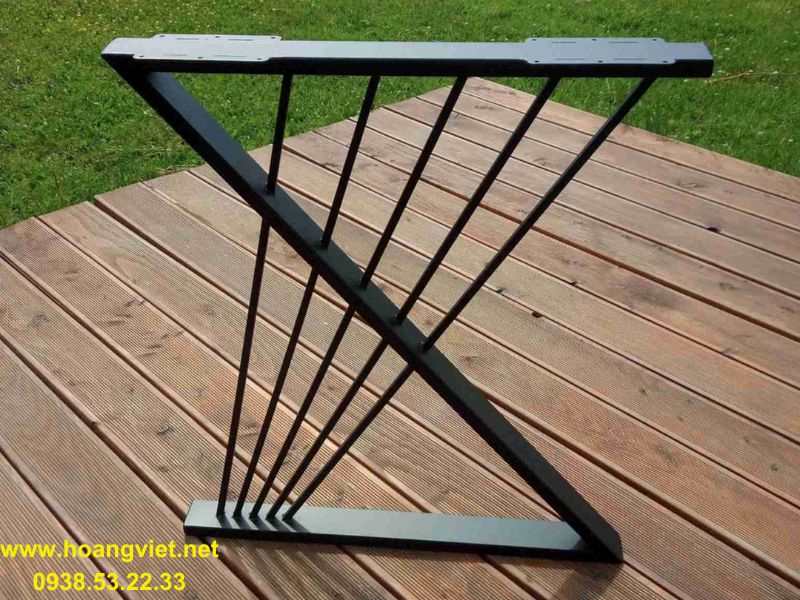 Chân sắt bàn làm việc nghệ thuật Chân sắt bàn làm việc nghệ thuật