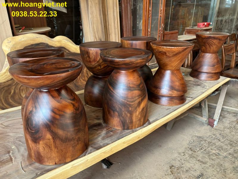 Đôn gỗ me tây nguyên khối Đôn gỗ me tây nguyên khối