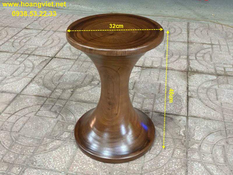 Đôn gỗ me tây tròn giá rẻ Đôn gỗ me tây tròn giá rẻ