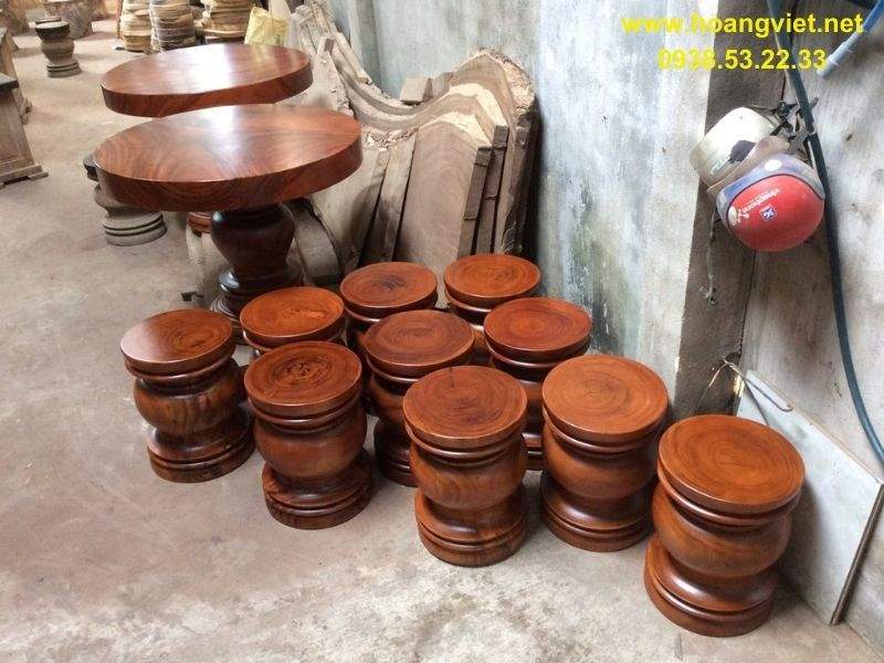 Đôn gỗ me tây nguyên khối giá rẻ Đôn gỗ me tây nguyên khối giá rẻ