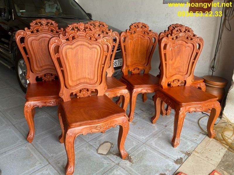 Ghế ăn gỗ gõ đỏ Ghế ăn gỗ gõ đỏ