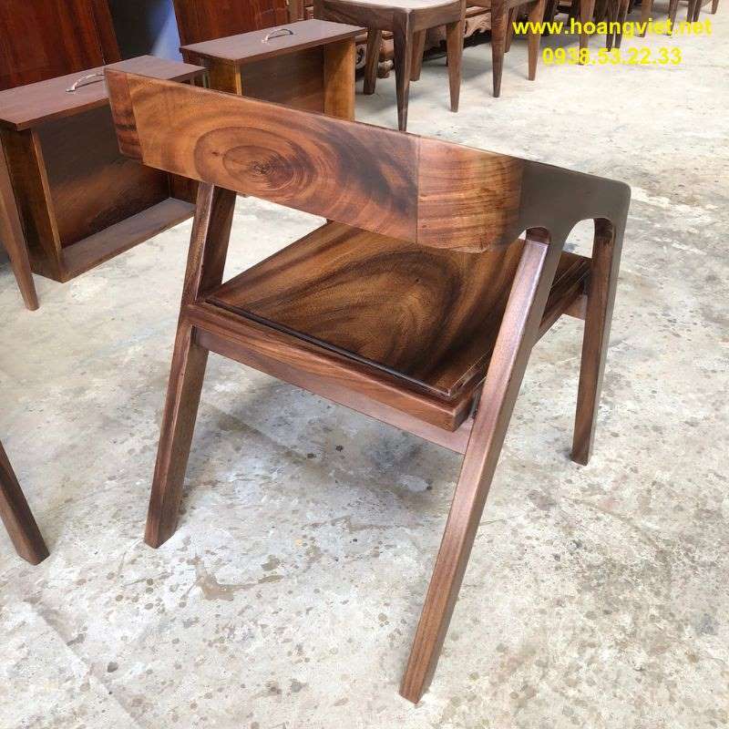 Kích thước ghế ăn katakana bằng gỗ me tây Kích thước ghế ăn katakana bằng gỗ me tây