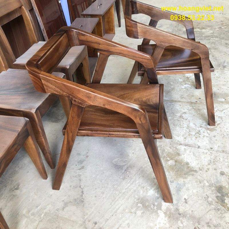 Kích thước ghế ăn katakana bằng gỗ me tây Kích thước ghế ăn katakana bằng gỗ me tây