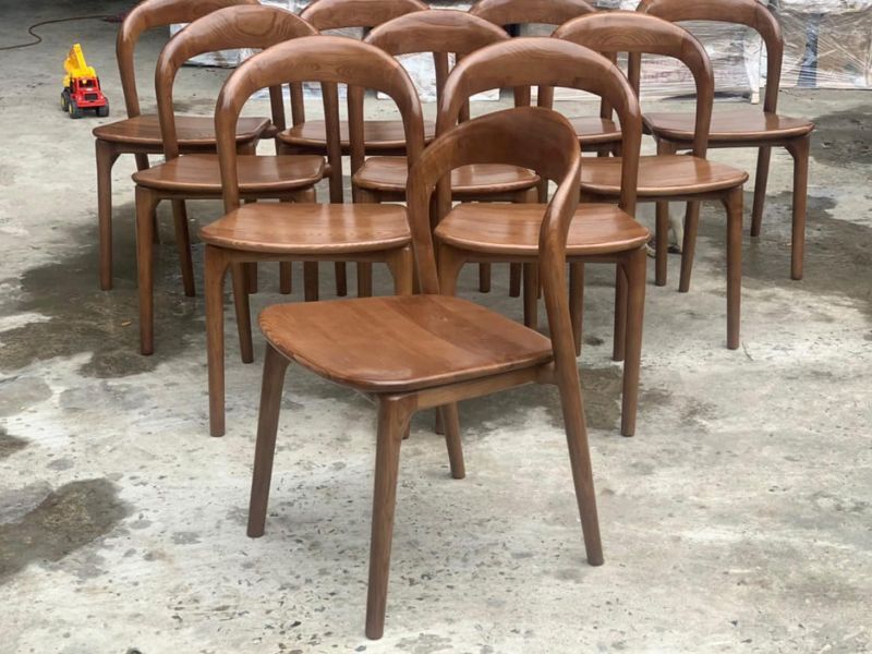 Ghế ăn neva không tay gỗ tần bì Ghế ăn neva không tay gỗ tần bì