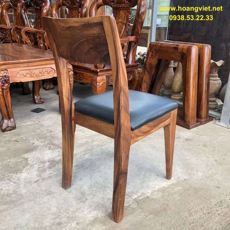 Ghế bàn ăn bọc nệm gỗ me tây Ghế bàn ăn bọc nệm gỗ me tây