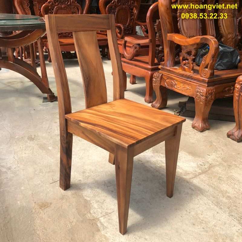 Ghế bàn ăn giá rẻ gỗ me tây Ghế bàn ăn giá rẻ gỗ me tây