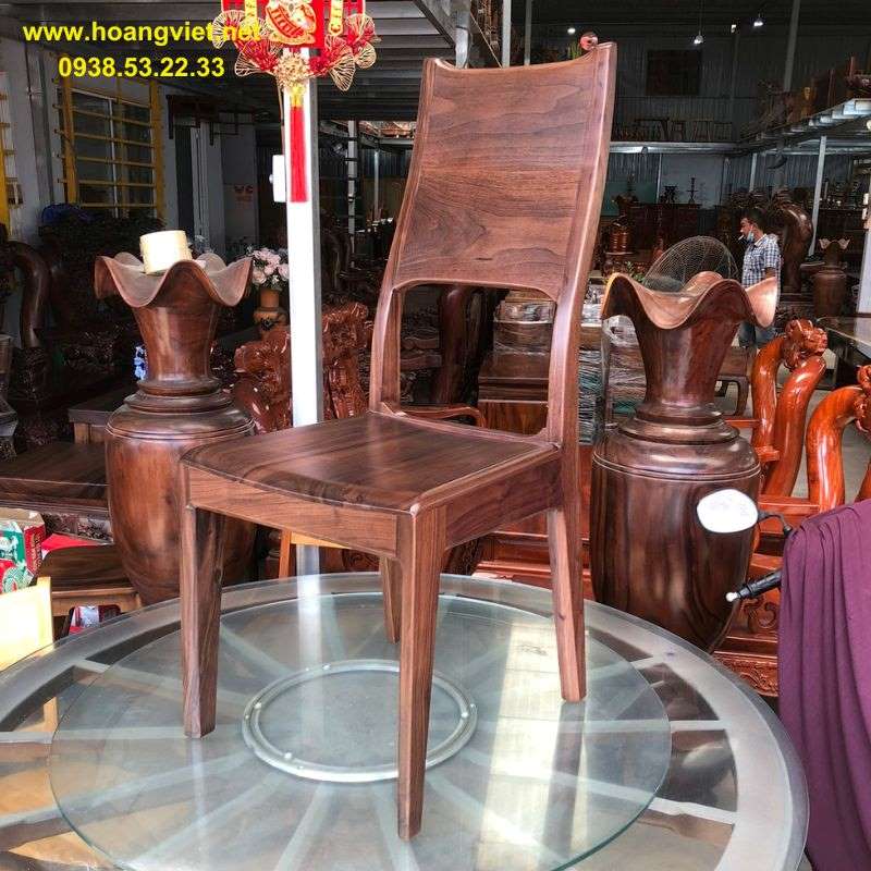 Ghế bàn ăn gỗ óc chó cao cấp Ghế bàn ăn gỗ óc chó cao cấp