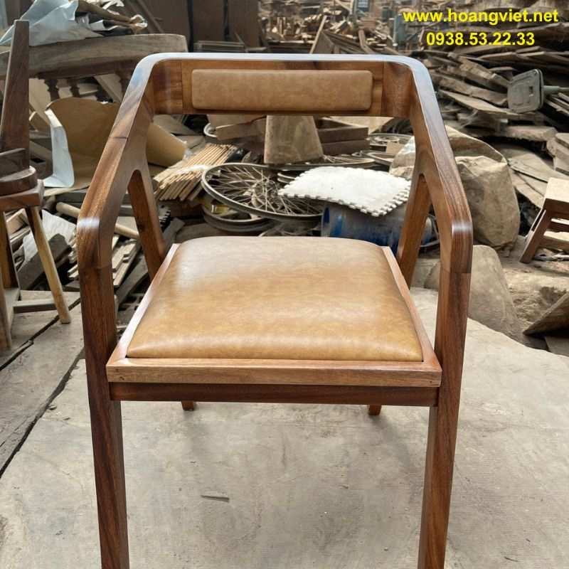 Ghế bàn ăn katakana gỗ me tây Ghế bàn ăn katakana gỗ me tây