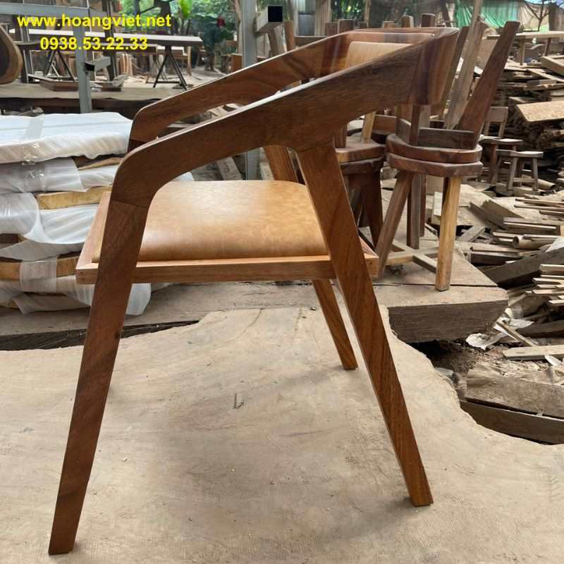 Ghế bàn ăn katakana gỗ me tây Ghế bàn ăn katakana gỗ me tây
