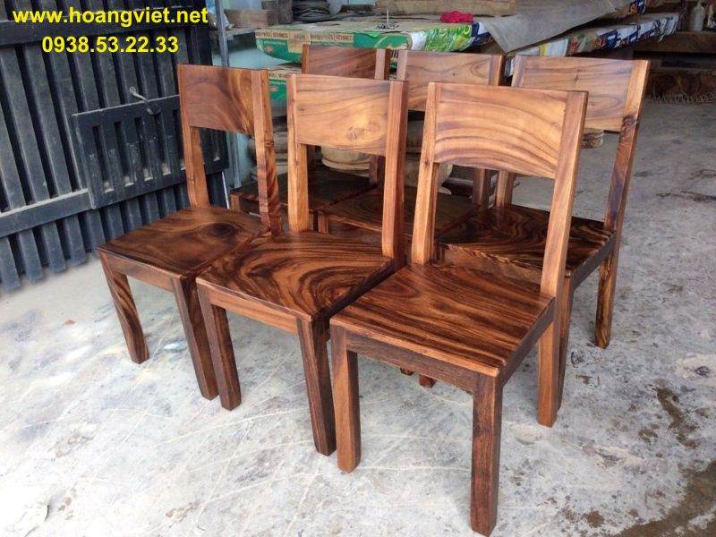Mẫu ghế ăn gỗ me tây Mẫu ghế ăn gỗ me tây