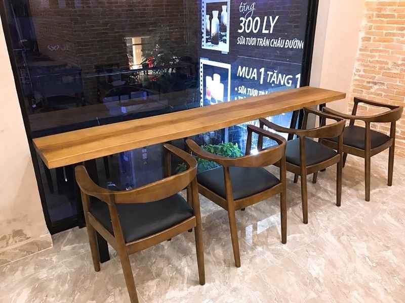 Ghế băng dài dùng cho quán cafe Ghế băng dài dùng cho quán cafe
