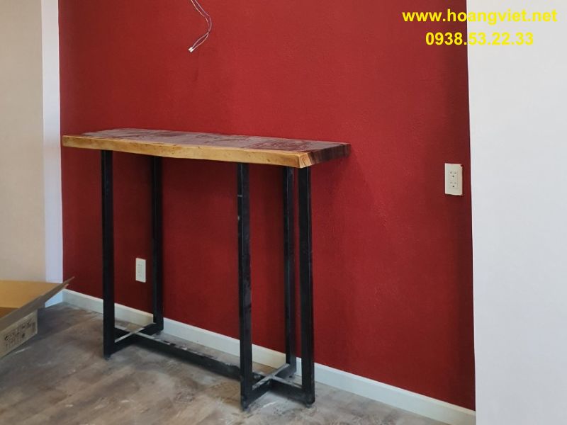 Ghế băng dài gỗ me tây trang trí Ghế băng dài gỗ me tây trang trí