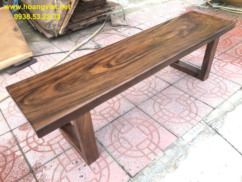 Ghế băng dài gỗ me tây nguyên tấm Ghế băng dài gỗ me tây nguyên tấm