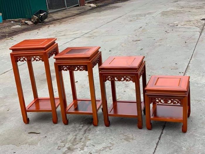 Ghế đôn gỗ truyên thống Ghế đôn gỗ truyên thống
