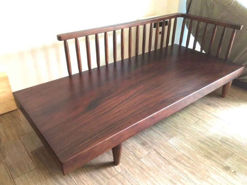 Ghế sofa băng dài gỗ me tây nguyên khối Ghế sofa băng dài gỗ me tây nguyên khối