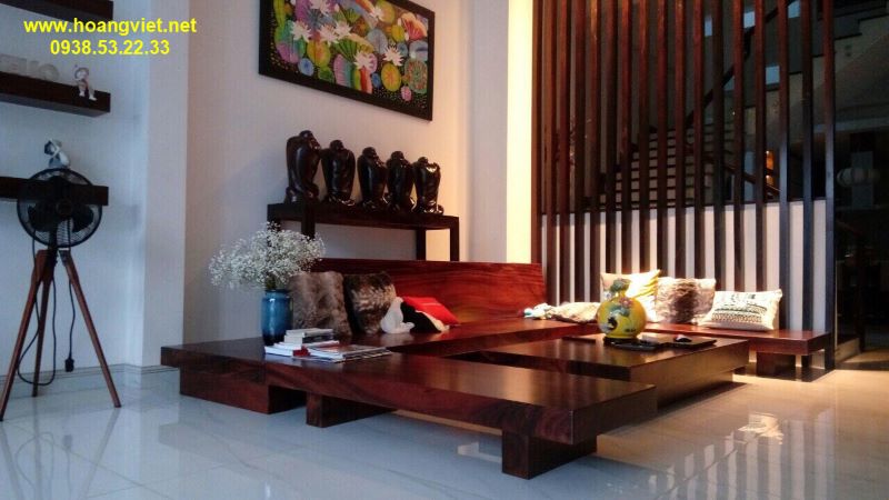Bộ ghế sofa gỗ nguyên khối Bộ ghế sofa gỗ nguyên khối