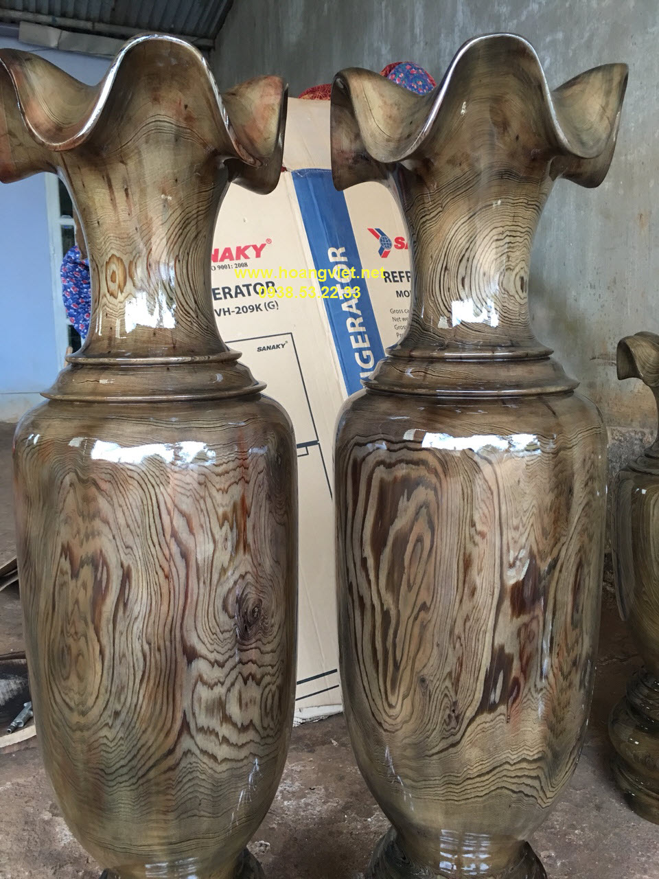 Lục bình cao 120cm bằng thủy tùng  Lục bình cao 120cm bằng thủy tùng