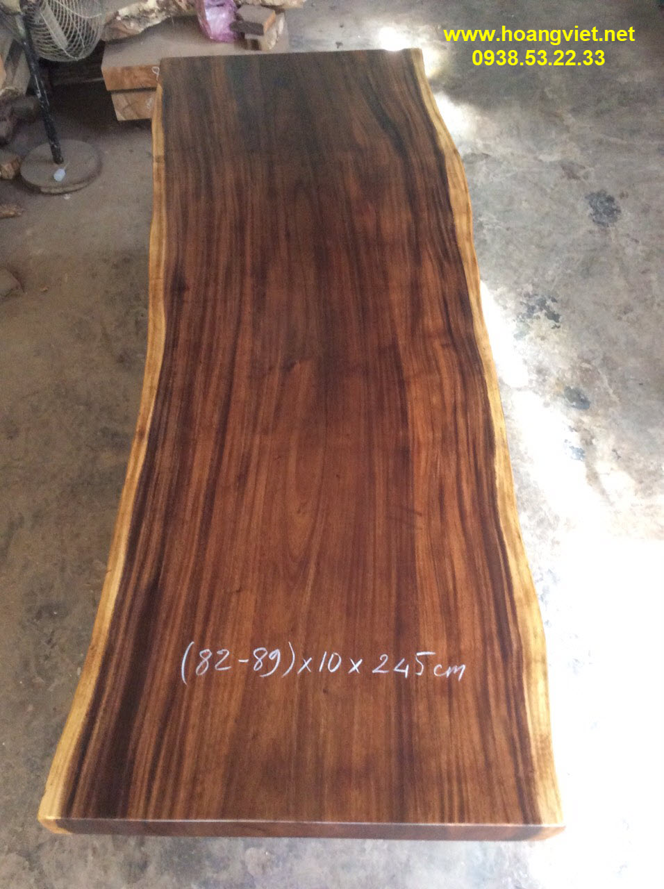 Mặt bàn gỗ me tây nguyên bìa  Mặt bàn gỗ me tây nguyên bìa
