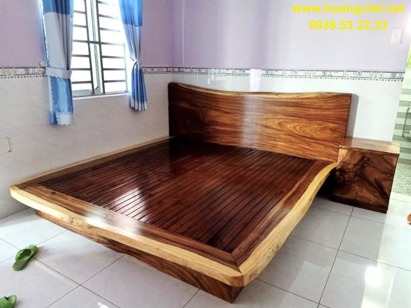 Giường gỗ me tây đẹp và nghệ thuật Giường gỗ me tây đẹp và nghệ thuật