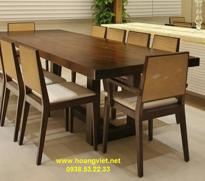 Bàn ăn bằng gỗ nguyên tấm Bàn ăn bằng gỗ nguyên tấm