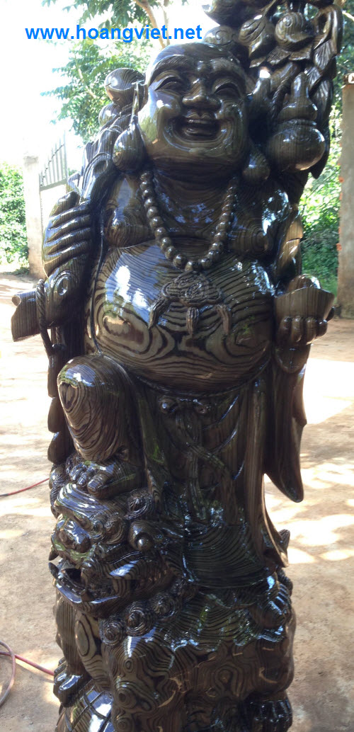 Tượng do lặc gỗ thủy tùng xanh đen Tượng do lặc gỗ thủy tùng xanh đen