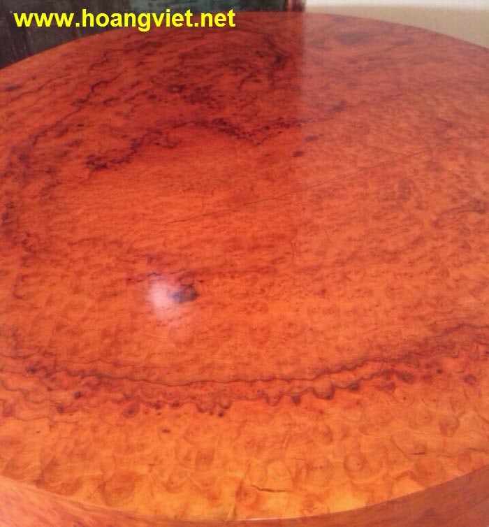 Bàn tròn gỗ nu xá xị Bàn tròn gỗ nu xá xị