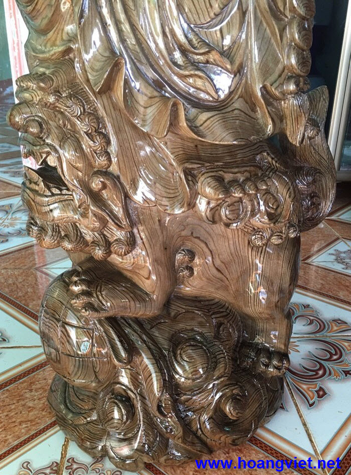 Tượng di lạc gỗ thủy tùng Tượng di lạc gỗ thủy tùng