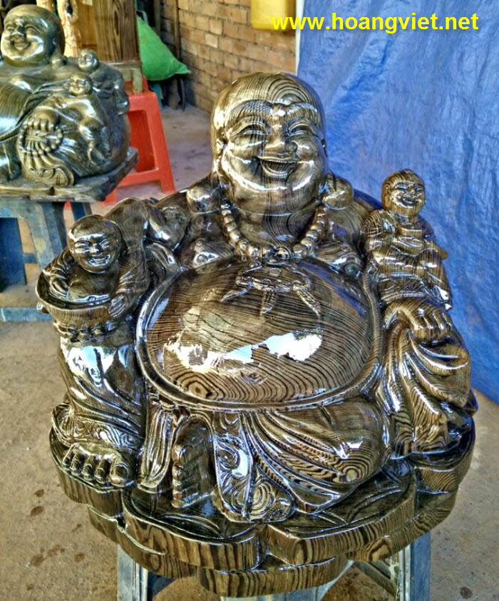 Tượng gỗ di lặc đẹp  Tượng gỗ di lặc đẹp