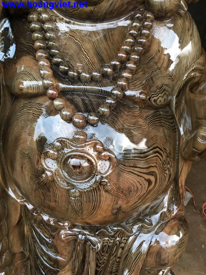 Tượng phật di lặc bằng gỗ thủy tùng Tượng phật di lặc bằng gỗ thủy tùng