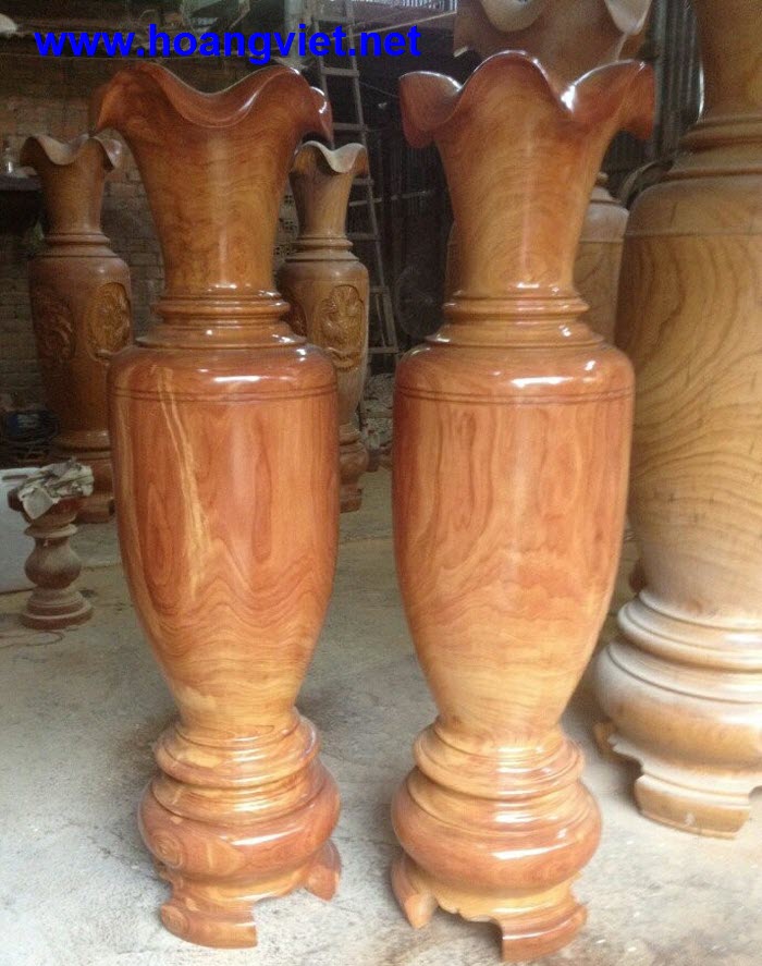 Lộc bình gõ đỏ vân đẹp Lộc bình gõ đỏ vân đẹp