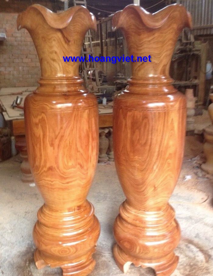 Lộc bình gỗ vân đẹp Lộc bình gỗ vân đẹp