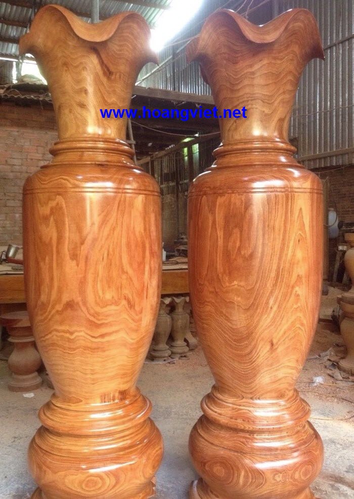 Lộc bình gỗ vân đẹp Lộc bình gỗ vân đẹp