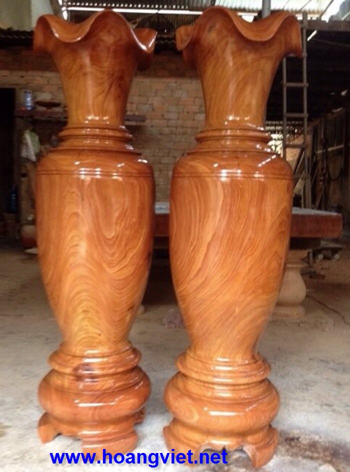 Lộc bình gõ đỏ vân đẹp Lộc bình gõ đỏ vân đẹp